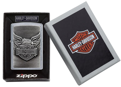 Zippo Lighter - Harley-Davidson® Eagle Emblem