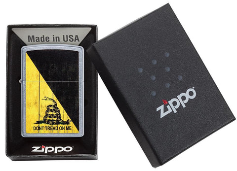 Zippo Lighter - Multi Color Don’t Tread on Me Zippo Zippo