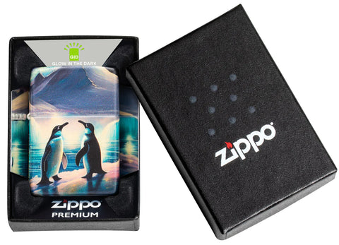 Zippo Lighter - Penguins Reunites