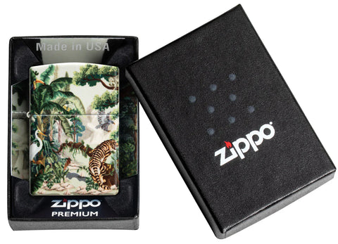 Zippo Lighter - Animals in the Jungle