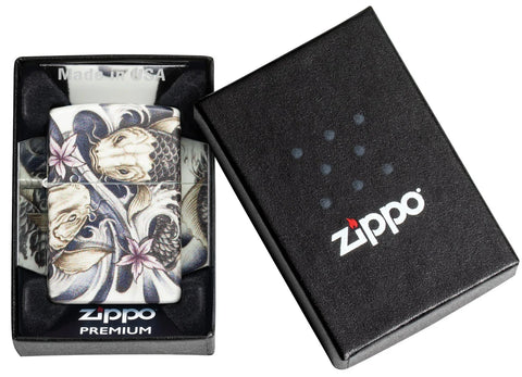 Zippo Lighter - Koi Fish