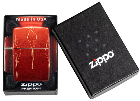 Zippo Lighter - Ombre Flames