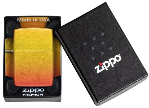 Zippo Lighter - Ombre Orange Yellow