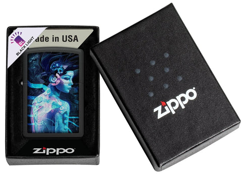 Zippo Lighter - Cyber Woman