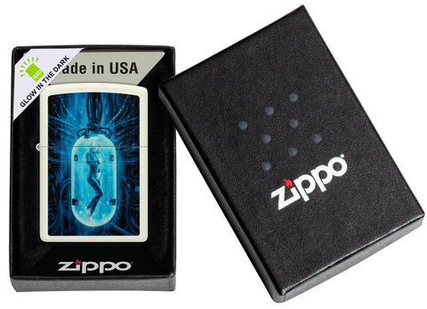 Zippo Lighter - Tube Woman