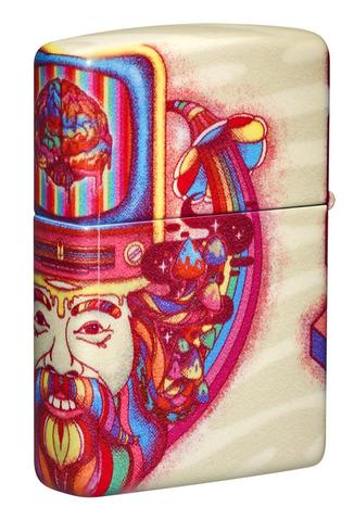 Zippo Lighter - Magic Mushrooms Trippy Design - Lighter USA