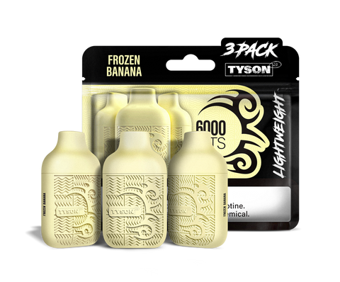 Tyson 2.0 Lightweight 6000 Hits 3 Pack Vape