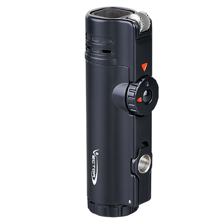 Vector Warcraft Quad Flame Torch Lighter with Cigar Punch