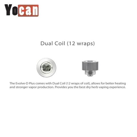 Yocan Evolve-D Plus Replacement Coils - Lighter USA