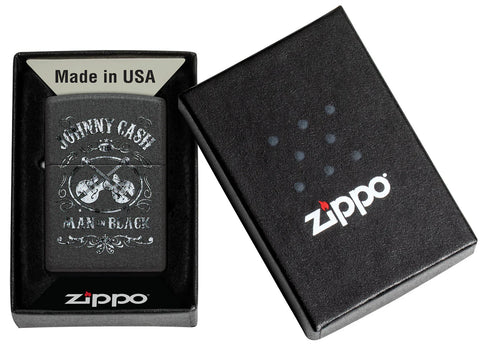 Zippo Lighter – Johnny Cash "Man in Black"