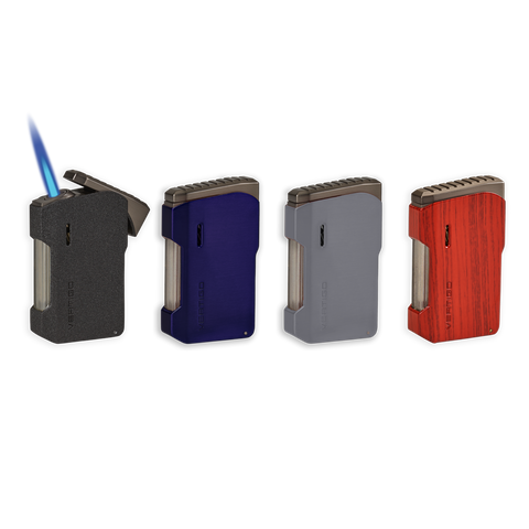 Vertigo Recoil Angled Single Torch Flame Lighter - Lighter USA
