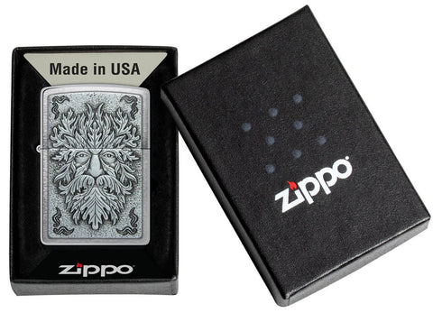 Zippo Lighter - Greenman