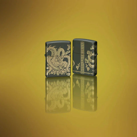 Zippo Lighter - Multi-Headed Dragon