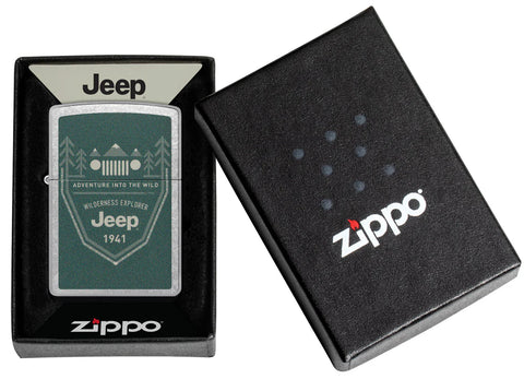 Zippo Lighter - Jeep Grill