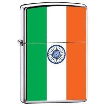 Zippo Lighter - Flag of India - Lighter USA