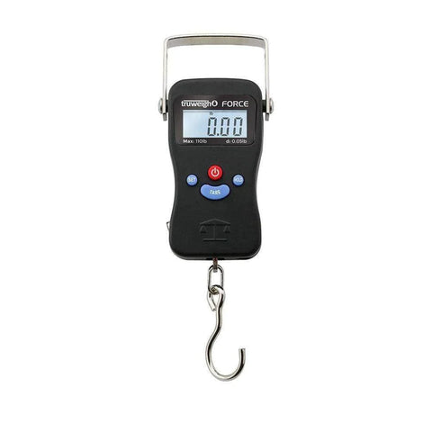 Truweigh Force Digital Hanging Scale - 110lb x 0.05lb - Lighter USA