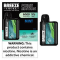 Breeze Prime Disposable Vape - 6000 Puffs - Lighter USA