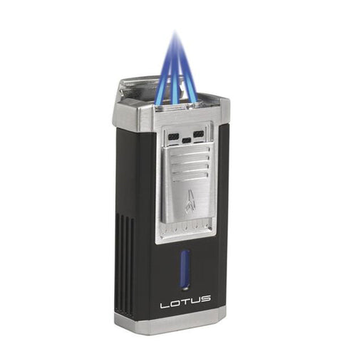 Lotus Lighter Duke L60 Triple Flame Lighter w/ Cutter - Lighter USA