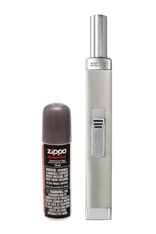 Zippo Chrome Candle Lighter with Butane Canister - Lighter USA