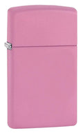 Zippo Lighter - Pink Matte Slim - Lighter USA