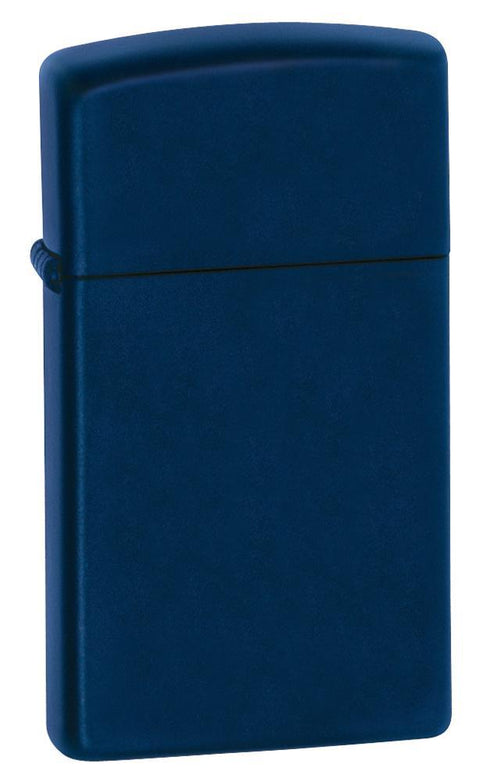 Zippo Lighter - Slim Navy Blue Matte - Lighter USA