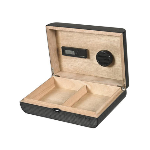 Lotus Carbon Fiber Humidor - Lighter USA