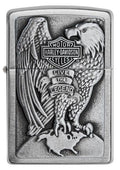 Zippo Lighter - Harley-Davidson® Emblem - Lighter USA