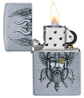 Zippo Lighter - Viking Warrior Design - Lighter USA