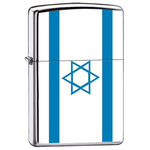 Zippo Lighter - Flag of Israel - Lighter USA