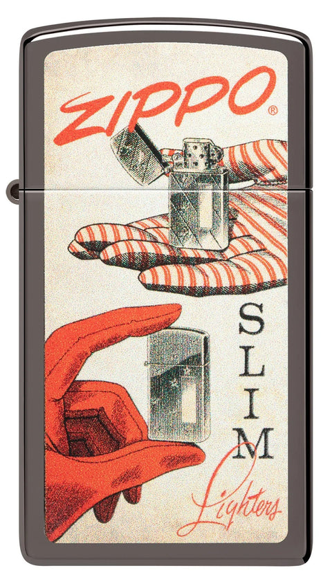 Zippo Lighter - 1950's "Zippo Slim Lighters"