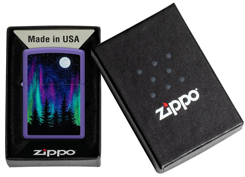 Zippo Lighter - Northern Lights