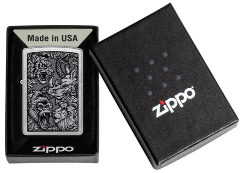 Zippo Lighter - Jungle