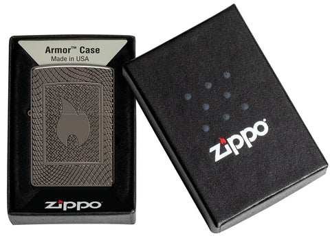 Zippo Lighter - Textured Flame