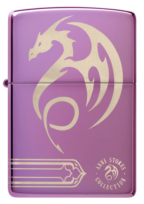 Zippo Lighter - Anne Stokes Dragon