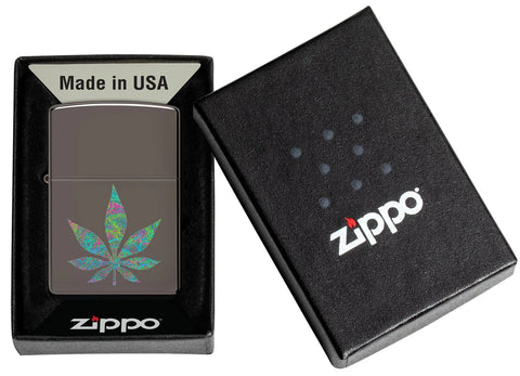 Zippo Lighter - Funky Cannabis