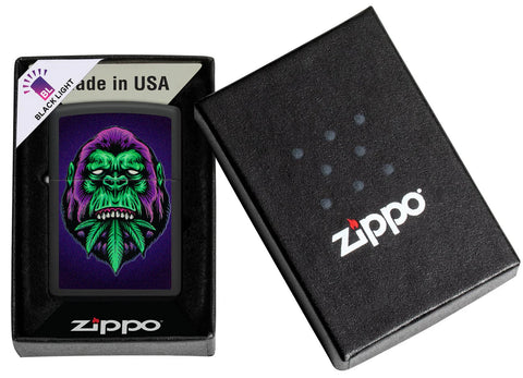 Zippo Lighter - Cannabis Gorilla