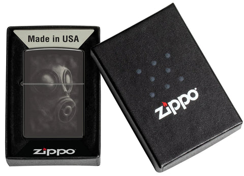 Zippo Lighter - Gas Mask