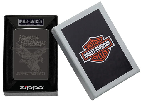 Zippo Lighter - Harley Davidson Fierce Eagle