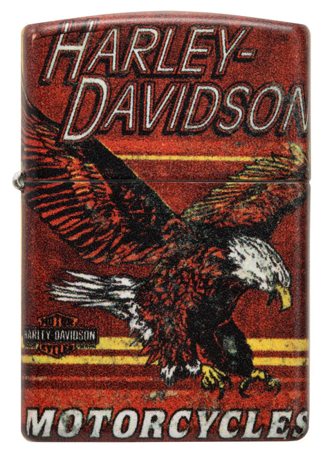 Zippo Lighter - Harley Davidson Motorcycles Eagle