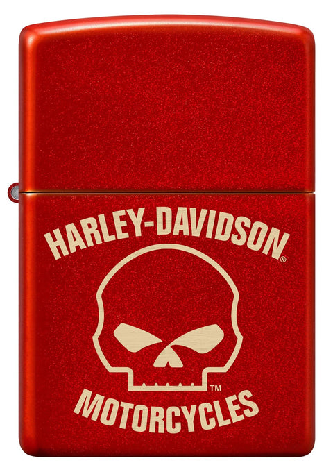 Zippo Lighter - Harley Davidson Willie G Skull