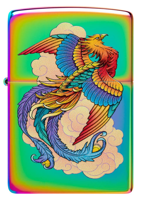 Zippo Lighter - Multi Color Pheonix