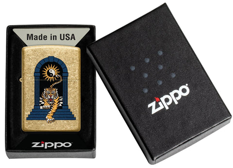 Zippo Lighter - Yin-Yang Majestic Tiger