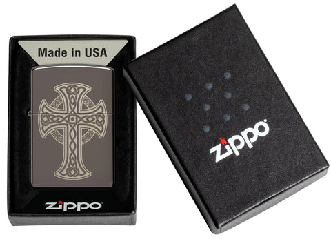 Zippo Lighter - Celtic Cross