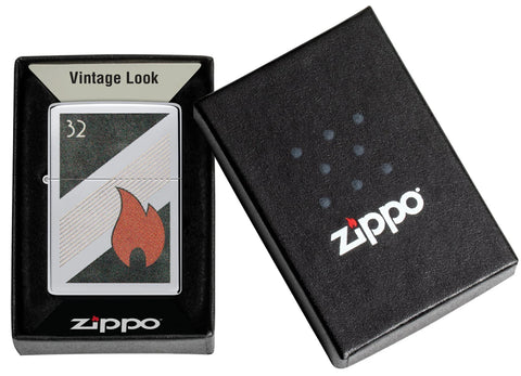 Zippo Lighter - Vintage 32 Flame