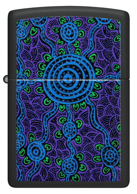 Zippo Lighter - John Smith Vibrant Gumbula