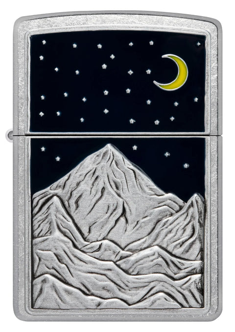 Zippo Lighter - Starry Sky Mountainscrape