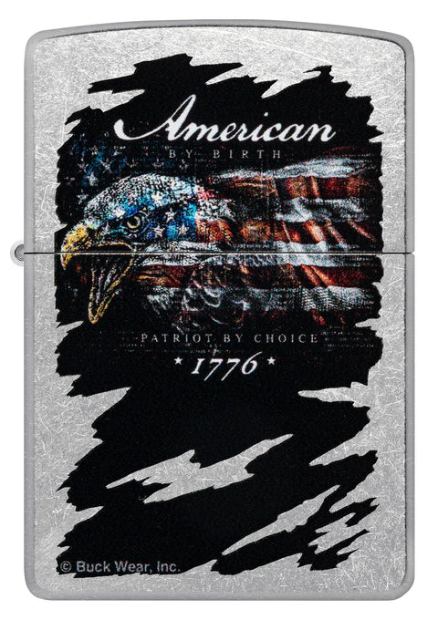 Zippo Lighter - Buck Wear American By Birth