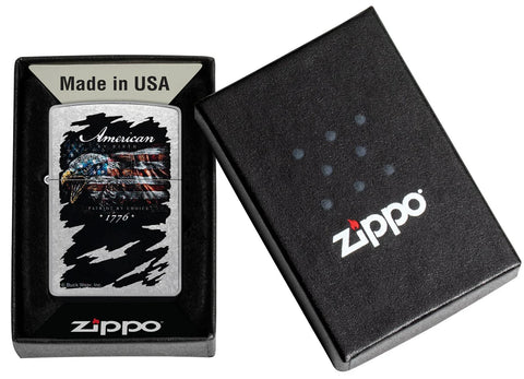 Zippo Lighter - Buck Wear American By Birth