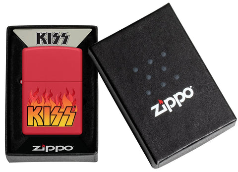 Zippo Lighter - KISS Logo