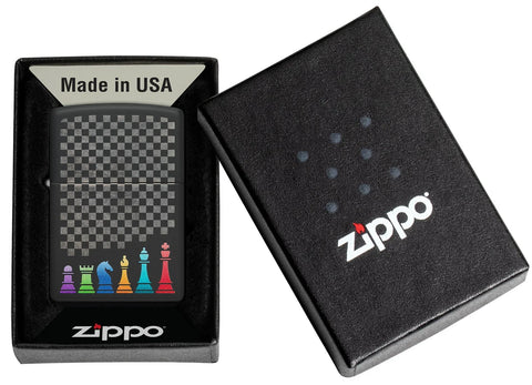 Zippo Lighter - Chess Pieces